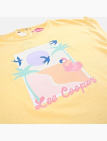 Lee Cooper - T shirt fille manches courtes