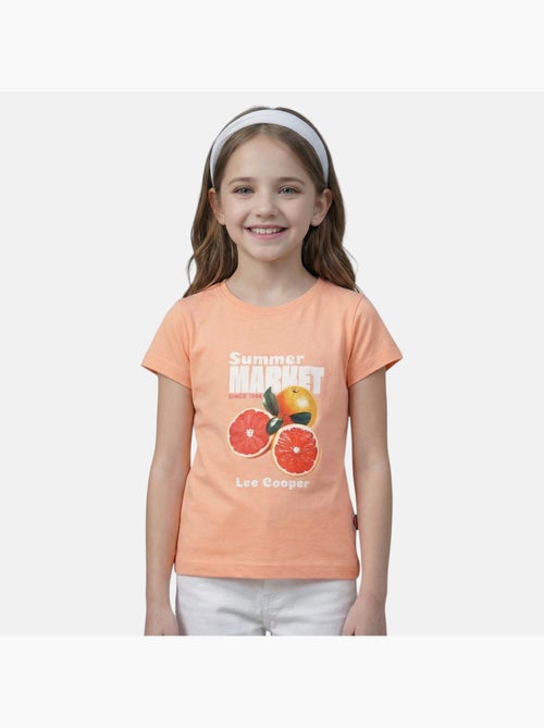 Lee Cooper - T shirt fille manches courtes - Kiabi Lee Cooper - T shirt fille manches courtes - Kiabi