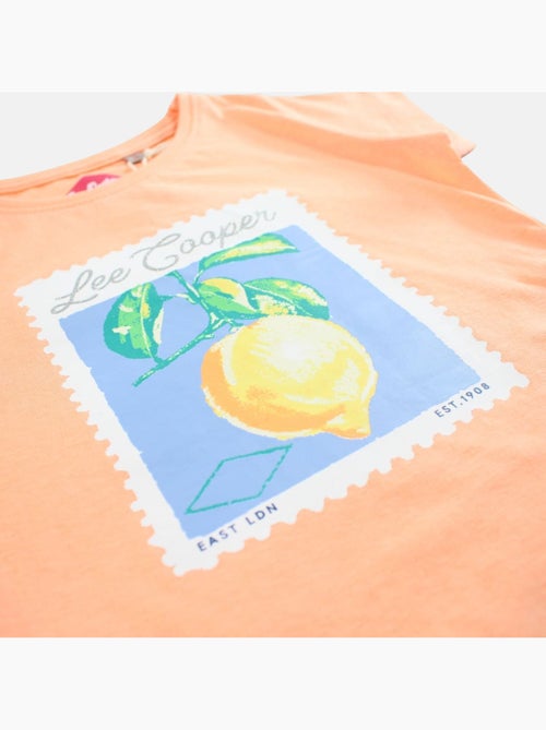 Lee Cooper - T shirt fille manches courtes - Kiabi Lee Cooper - T shirt fille manches courtes - Kiabi