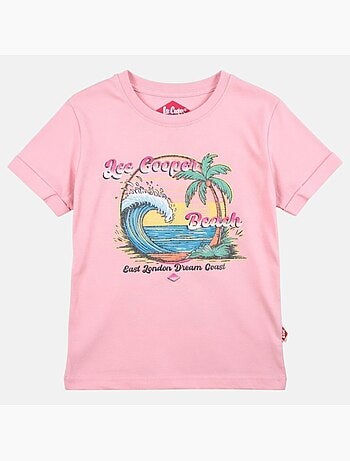 Lee Cooper - T shirt fille manches courtes