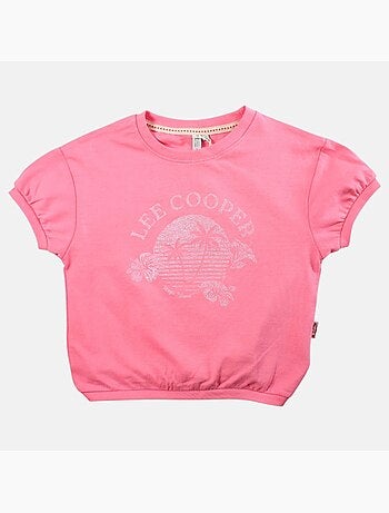 Lee Cooper - T shirt fille manches courtes