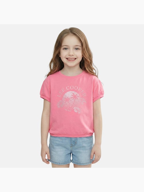Lee Cooper - T shirt fille manches courtes - Kiabi Lee Cooper - T shirt fille manches courtes - Kiabi