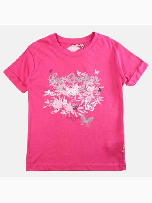 Lee Cooper - T shirt fille manches courtes - Kiabi Lee Cooper - T shirt fille manches courtes - Kiabi