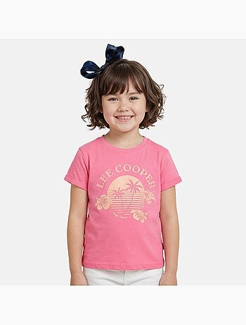 Lee Cooper - T shirt fille manches courtes