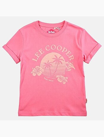 Lee Cooper - T shirt fille manches courtes
