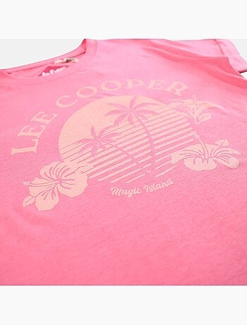 Lee Cooper - T shirt fille manches courtes