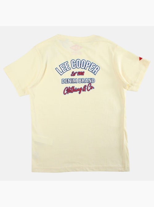 Lee Cooper - T shirt garçon manches courtes - Kiabi