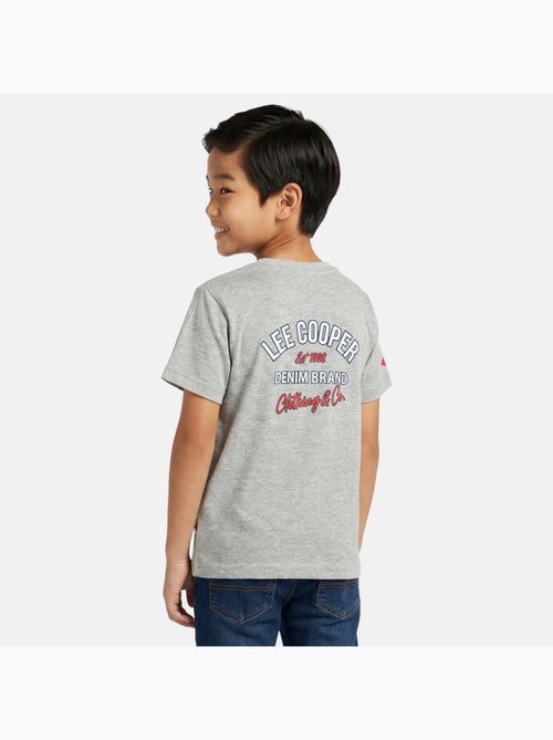 Lee Cooper - T shirt garçon manches courtes - Kiabi