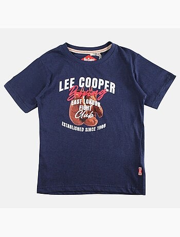 Lee Cooper - T shirt garçon manches courtes imprimé