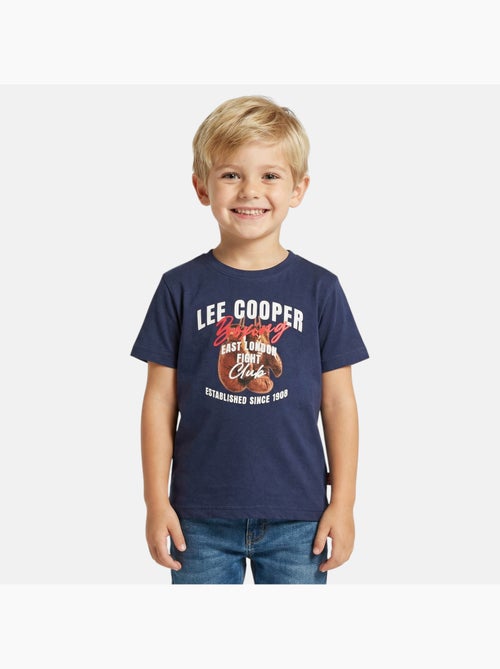 Lee Cooper - T shirt garçon manches courtes imprimé - Kiabi