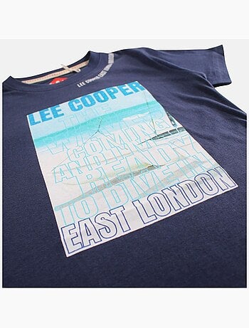 Lee Cooper - T shirt garçon manches courtes imprimé