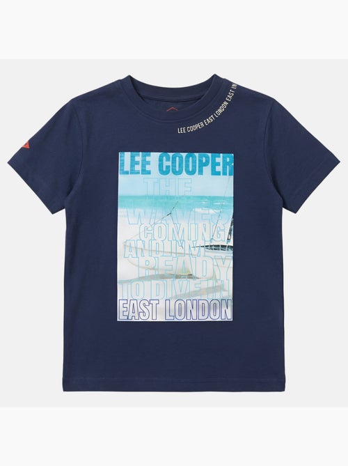 Lee Cooper - T shirt garçon manches courtes imprimé - Kiabi