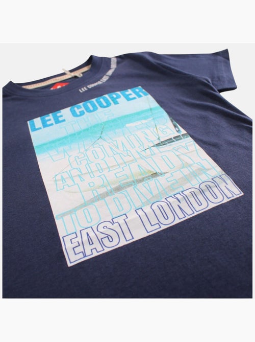 Lee Cooper - T shirt garçon manches courtes imprimé - Kiabi