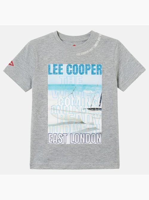 Lee Cooper - T shirt garçon manches courtes imprimé - Kiabi