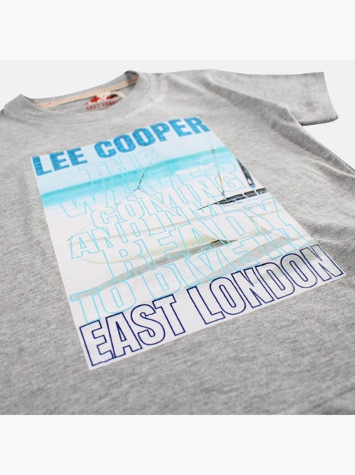 Lee Cooper - T shirt garçon manches courtes imprimé - Kiabi