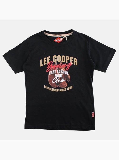 Lee Cooper - T shirt garçon manches courtes imprimé - Kiabi