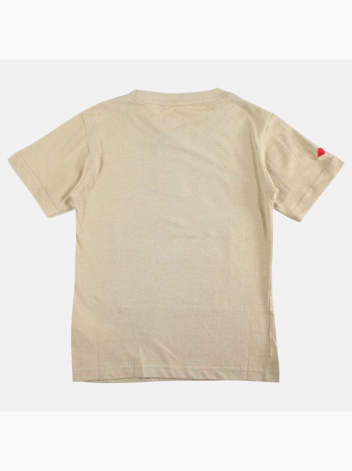 Lee Cooper - T shirt garçon manches courtes imprimé plage - Kiabi