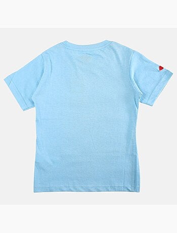 Lee Cooper - T shirt garçon manches courtes imprimé plage
