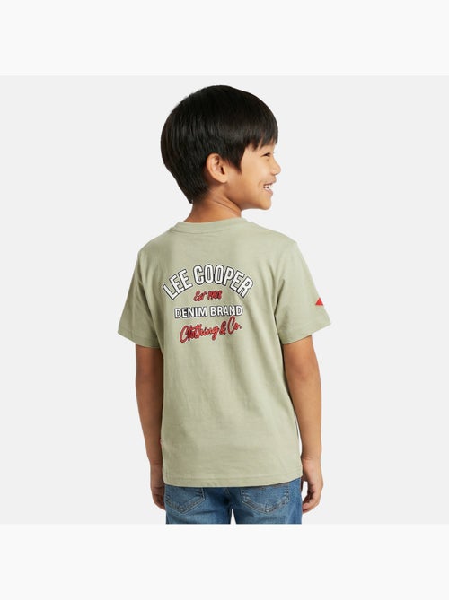Lee Cooper - T shirt garçon manches courtes - Kiabi