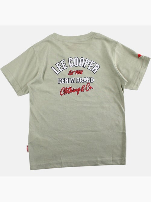 Lee Cooper - T shirt garçon manches courtes - Kiabi