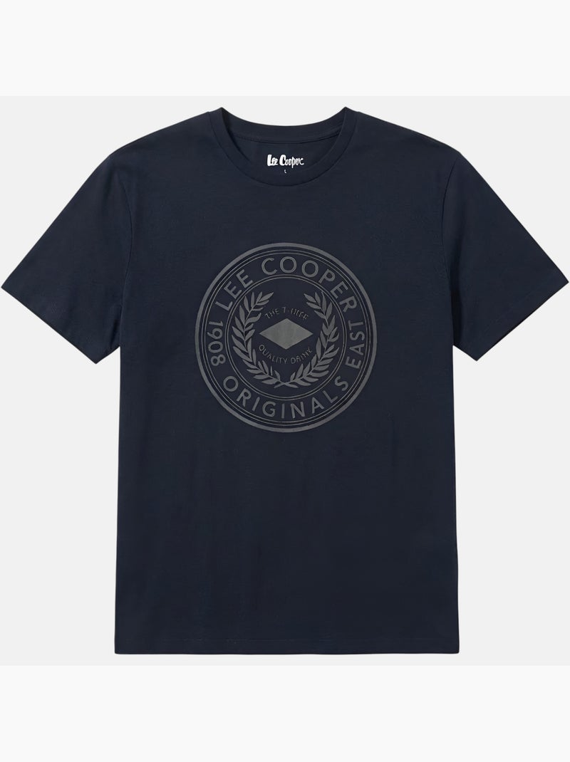 Lee Cooper - T-shirt korte mouwen  heren Zwart - Kiabi