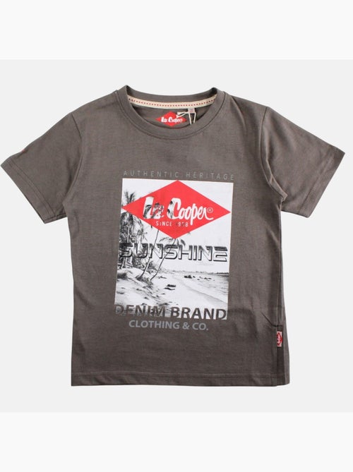Lee Cooper - T-shirt korte mouwen jongen - Kiabi Lee Cooper - T-shirt korte mouwen jongen - Kiabi