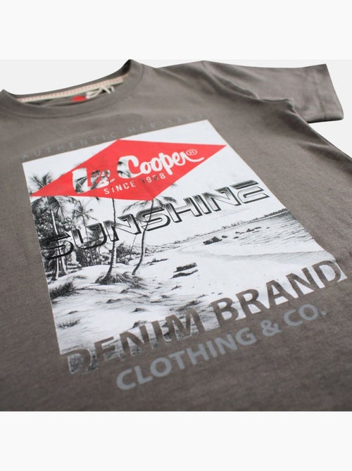 Lee Cooper - T-shirt korte mouwen jongen - Kiabi Lee Cooper - T-shirt korte mouwen jongen - Kiabi