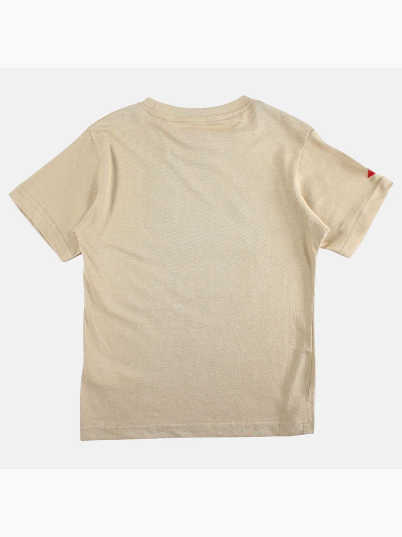 Lee Cooper - T-shirt korte mouwen  jongen Beige - Kiabi