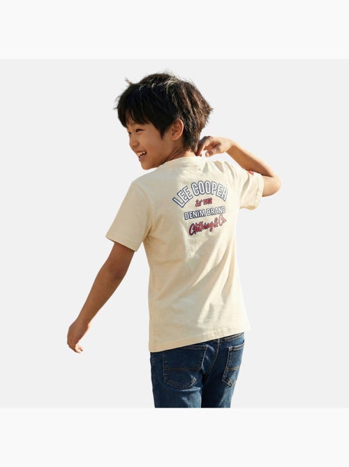 Lee Cooper - T-shirt korte mouwen jongen - Kiabi Lee Cooper - T-shirt korte mouwen jongen - Kiabi