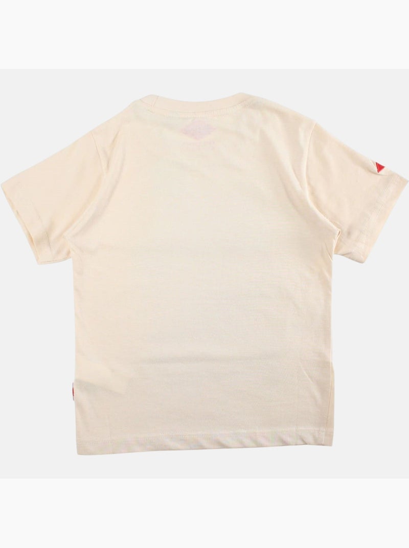 Lee Cooper - T-shirt korte mouwen  jongen Beige - Kiabi