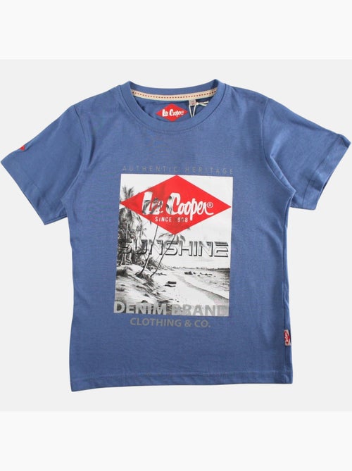 Lee Cooper - T-shirt korte mouwen jongen - Kiabi Lee Cooper - T-shirt korte mouwen jongen - Kiabi