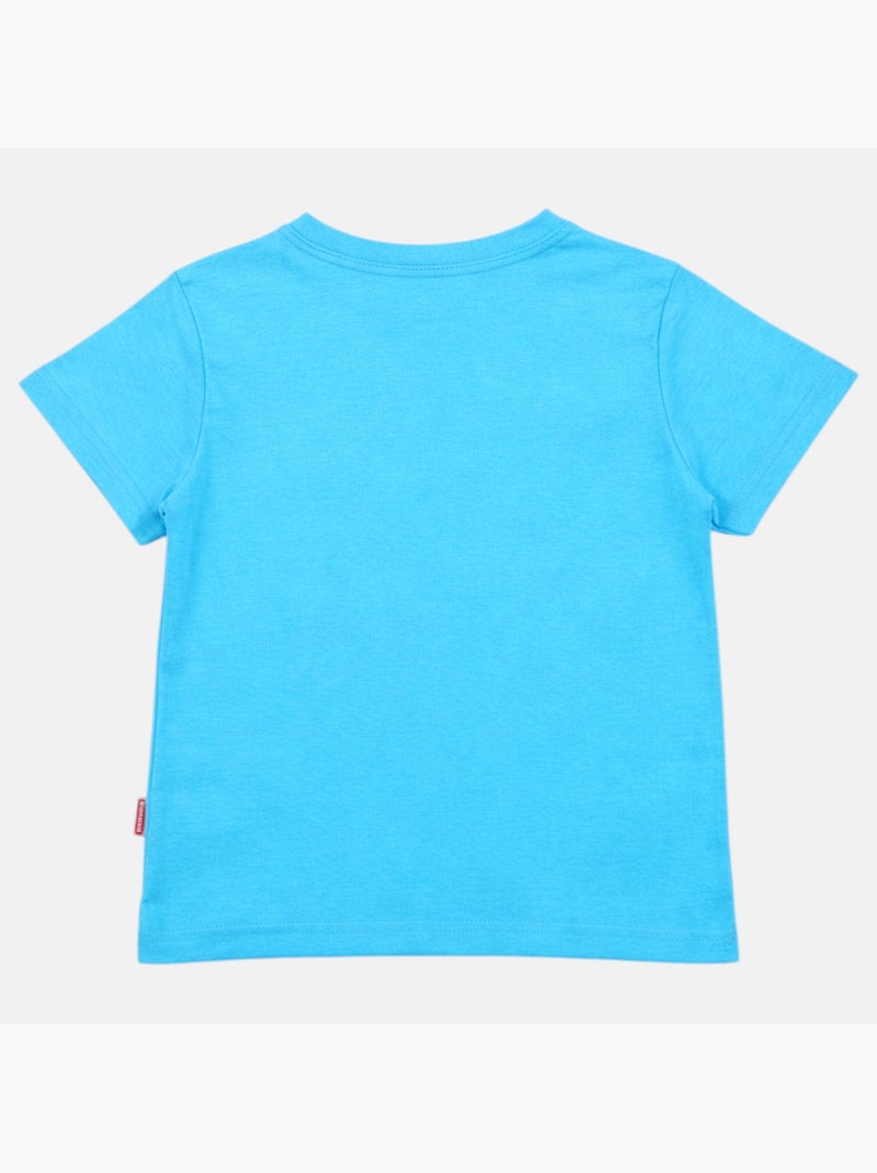 Lee Cooper - T-shirt korte mouwen  jongen Blauw - Kiabi