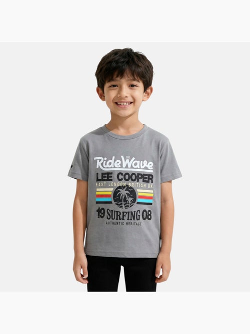 Lee Cooper - T-shirt korte mouwen jongen - Kiabi Lee Cooper - T-shirt korte mouwen jongen - Kiabi