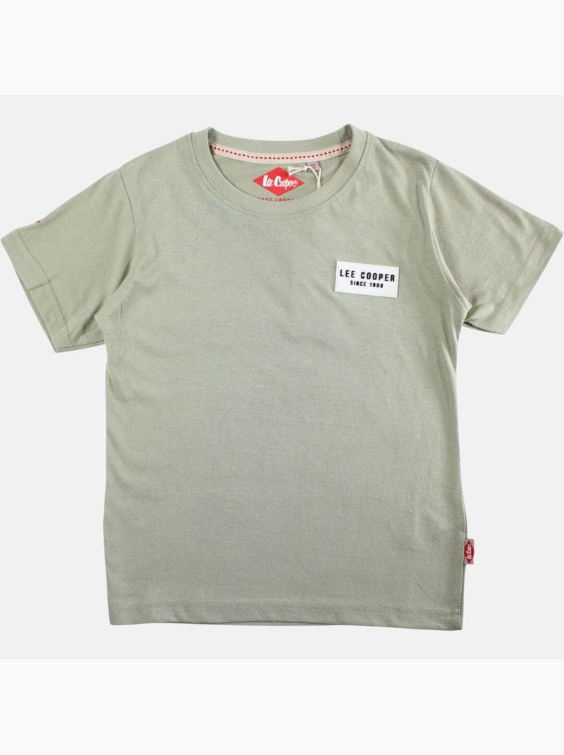 Lee Cooper - T-shirt korte mouwen  jongen Groen - Kiabi