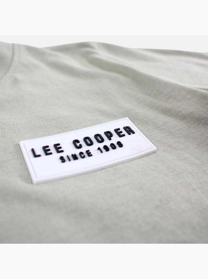Lee Cooper - T-shirt korte mouwen  jongen Groen - Kiabi