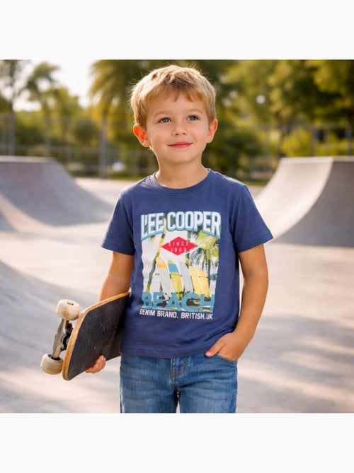 Lee Cooper - T-shirt korte mouwen jongen - Kiabi Lee Cooper - T-shirt korte mouwen jongen - Kiabi