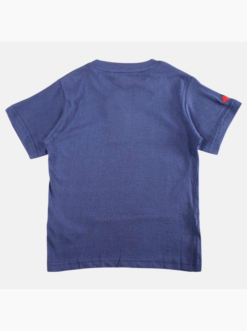 Lee Cooper - T-shirt korte mouwen  jongen Marineblauw - Kiabi