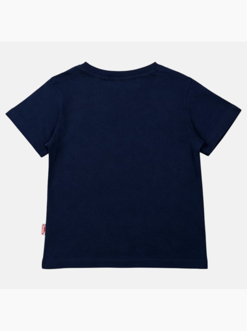 Lee Cooper - T-shirt korte mouwen  jongen Marineblauw - Kiabi