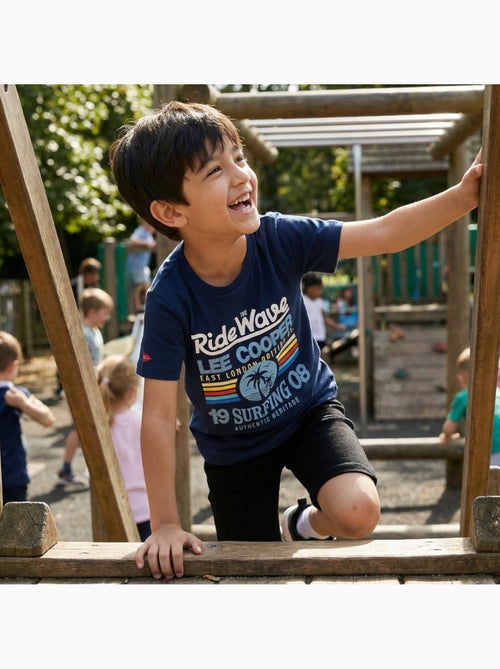 Lee Cooper - T-shirt korte mouwen jongen - Kiabi Lee Cooper - T-shirt korte mouwen jongen - Kiabi