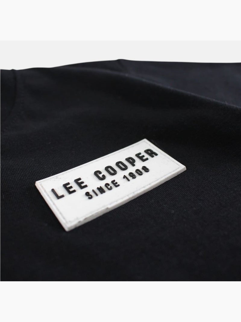 Lee Cooper - T-shirt korte mouwen  jongen Zwart - Kiabi