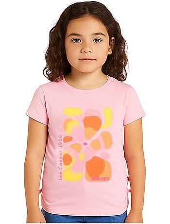 Lee Cooper - T-shirt korte mouwen meisje bedrukt