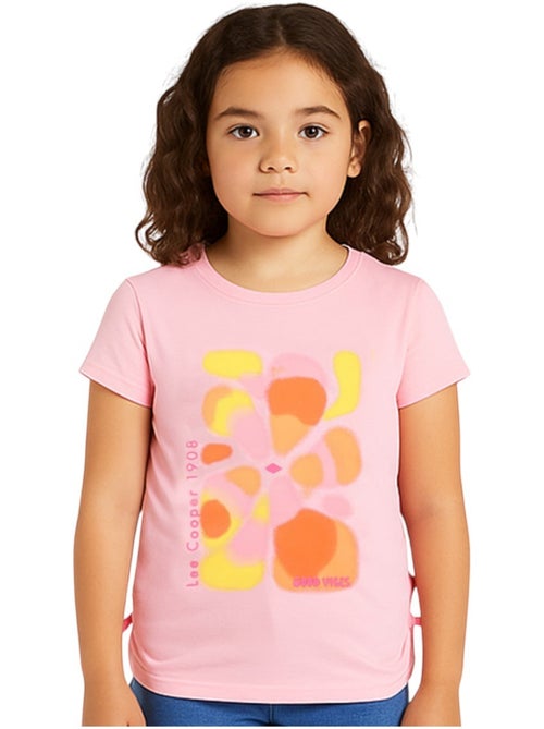 Lee Cooper - T-shirt korte mouwen meisje bedrukt - Kiabi