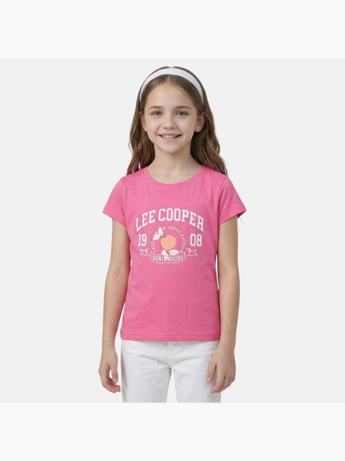 Lee Cooper - T-shirt korte mouwen  meisje - Kiabi