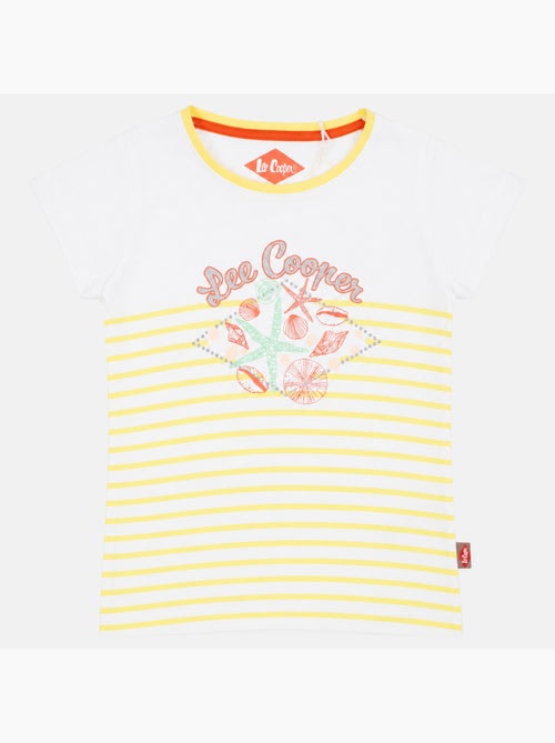 Lee Cooper - T-shirt korte mouwen meisje - Kiabi