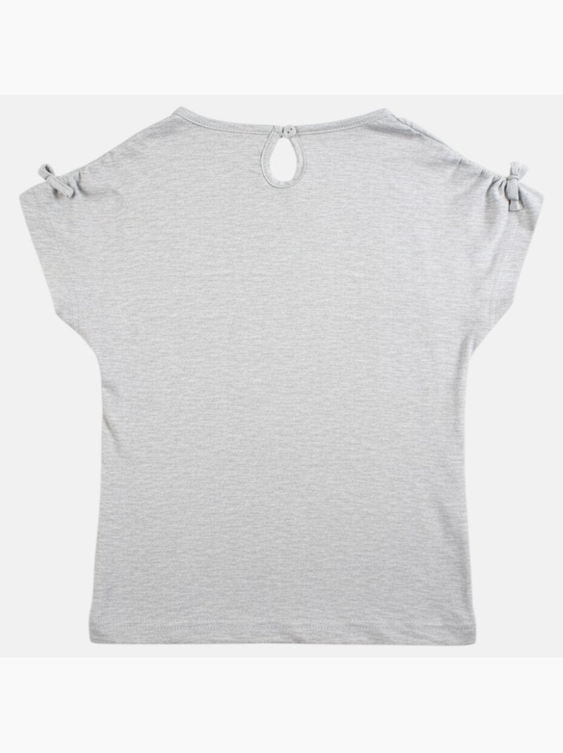 Lee Cooper - T-shirt korte mouwen  meisje Grijs - Kiabi