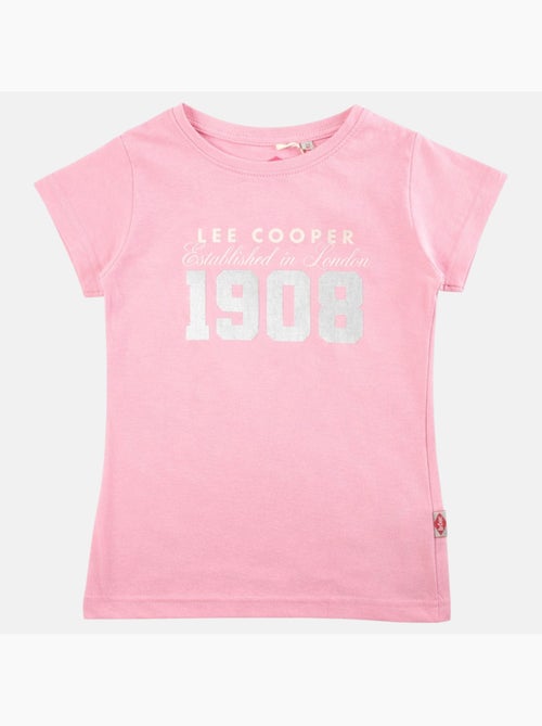 Lee Cooper - T-shirt korte mouwen  meisje - Kiabi