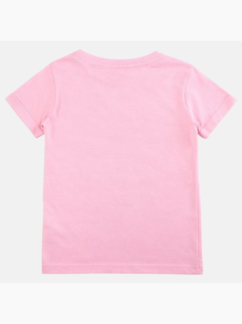 Lee Cooper - T-shirt korte mouwen  meisje Lichtroze - Kiabi