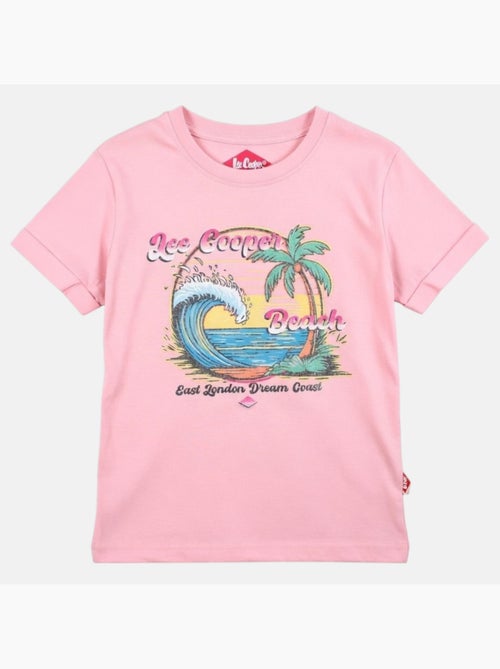 Lee Cooper - T-shirt korte mouwen  meisje - Kiabi
