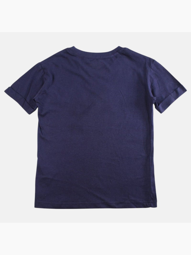 Lee Cooper - T-shirt korte mouwen  meisje Marineblauw - Kiabi