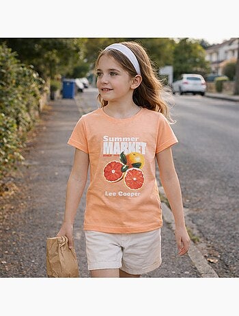 Lee Cooper - T-shirt korte mouwen meisje